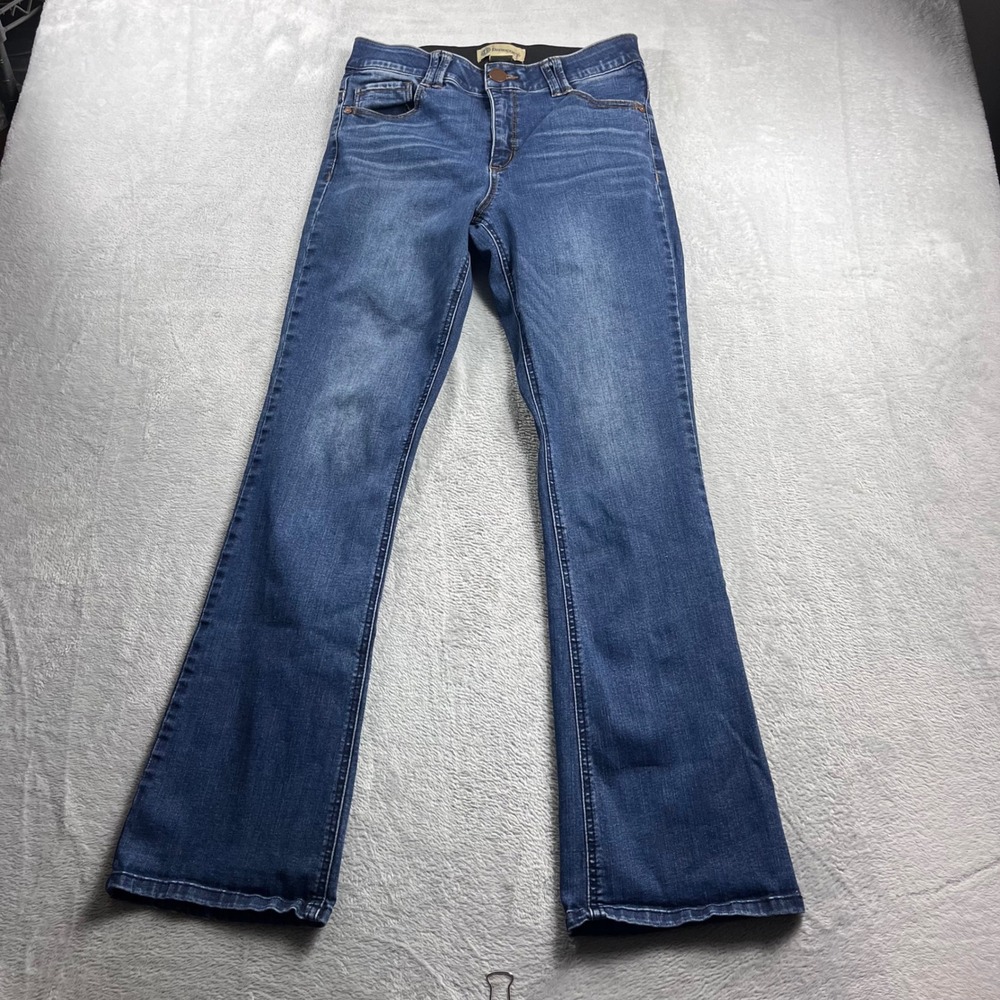 Democracy Ab Technology Blue‎ Bootcut Jeans Mens Size 8 Stretch Denim Pants